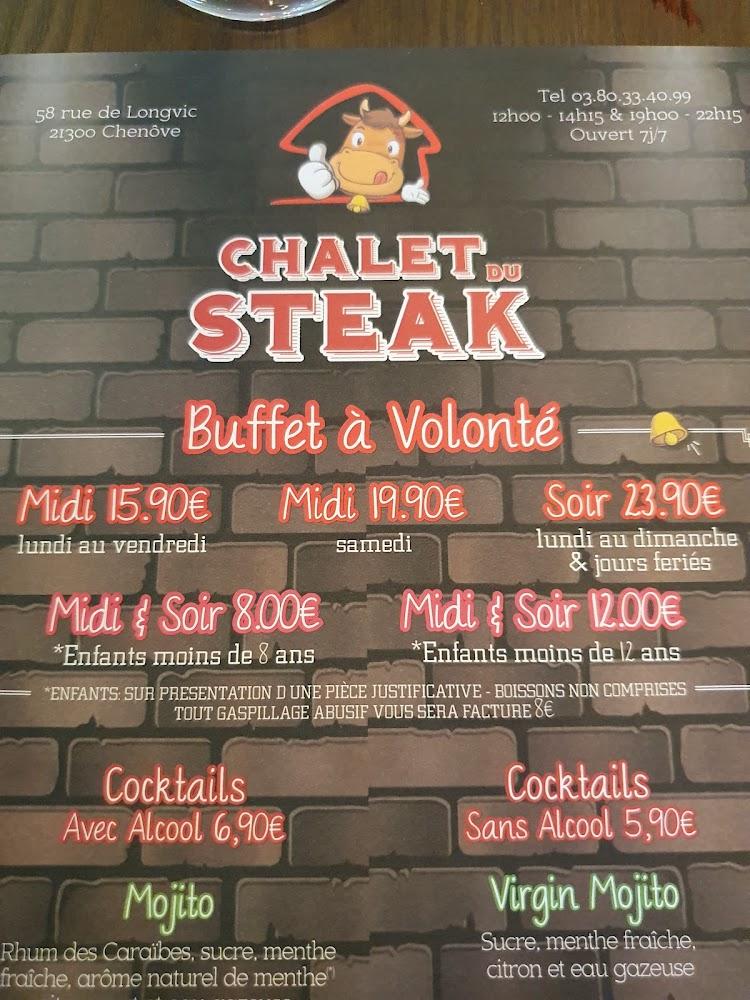 Chalet du Steak - Menu Image 4
